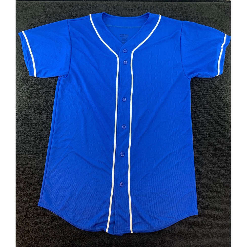 Augusta Sportswear Royal Blue‎ Baseball Jersey Adult M Moisture Management